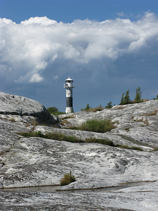 Leuchtturm und Granit