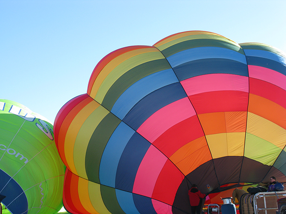 Giganten noch am Boden